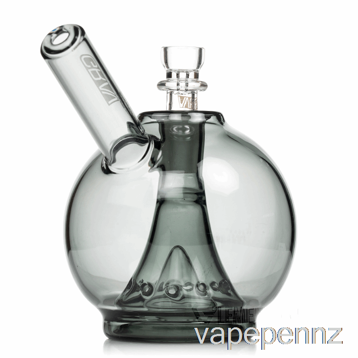 GRAV Globe Bubbler Smoke Grey / Clear VAPE NZ